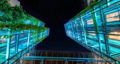 Das Gebäude in dem sich das Hotel befindet