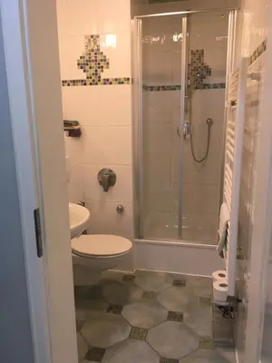 Ein Badezimmer in der Unterkunft Sam Apartments