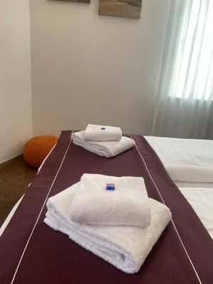 Ein Bett oder Betten in einem Zimmer der Unterkunft sevenDays Hotel Karlsruhe