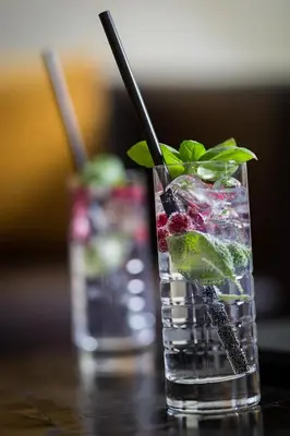 Getränke in der Unterkunft Hotel & Restaurant Rose