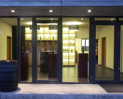 Lobby/Rezeption in der Unterkunft Weingut Seck