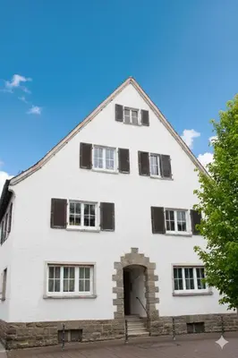 Das Gebäude in dem sich das Hostel befindet