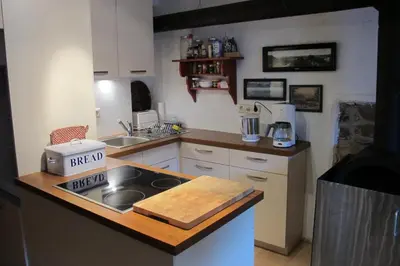 Küche/Küchenzeile in der Unterkunft Historisches Ferienhaus Veste Dilsberg