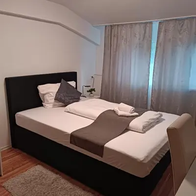 Ein Bett oder Betten in einem Zimmer der Unterkunft Hotel Ari