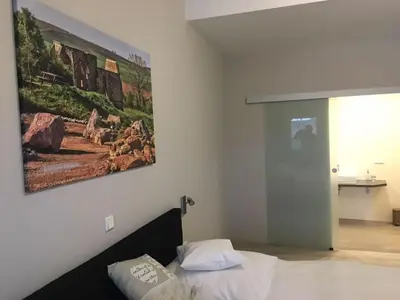 Ein Badezimmer in der Unterkunft Boardinghouse Alte Bank