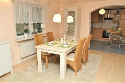 Küche/Küchenzeile in der Unterkunft 200m² Wohnung in Walldorf - SAP