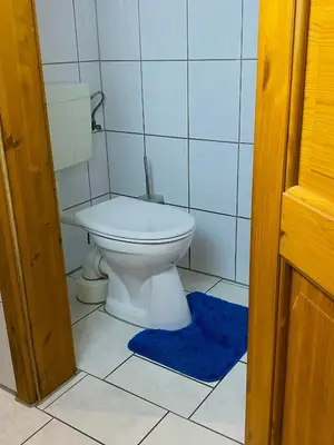 Ein Badezimmer in der Unterkunft Ferienwohnung der Familie Budzisch