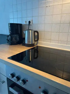 Küche/Küchenzeile in der Unterkunft SoNi Apartment