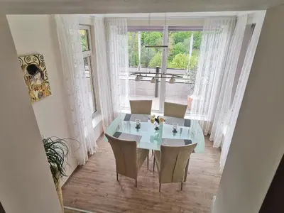 Grundriss der Unterkunft Wellness Ferienwohnung Szymecki- Sauna & Whirpool bei Heidelberg