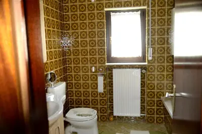 Ein Badezimmer in der Unterkunft Haus Moser