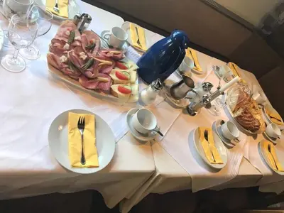 Essen in der Pension oder in der Nähe