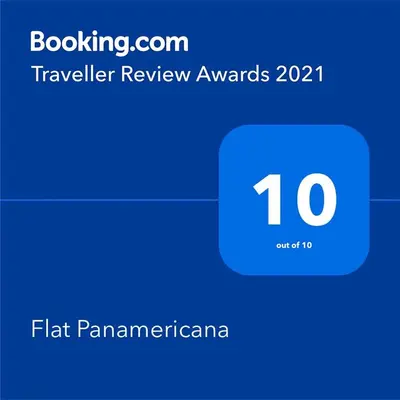 Ein Zertifikat, Auszeichnung, Logo oder anderes Dokument, das in der Unterkunft The Panamericana ausgestellt ist