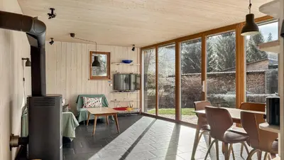 Ein Sitzbereich in der Unterkunft Schwarzwaldstrand Ferienwohnungen