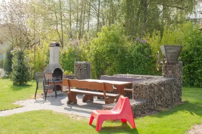 Ein Garten an der Unterkunft Hagwaldhof