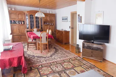 TV/Unterhaltungsangebot in der Unterkunft Ferienwohnung Kurrer