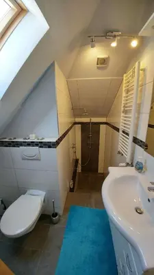 Ein Badezimmer in der Unterkunft Privatwohnung Rybczynski