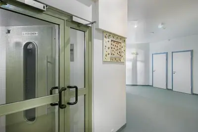 Ein Badezimmer in der Unterkunft Hotel Ruf
