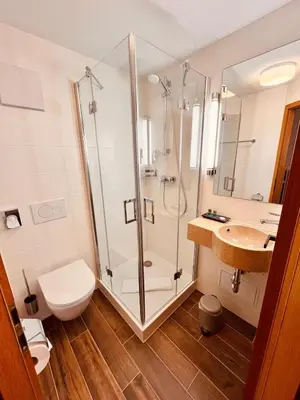 Ein Badezimmer in der Unterkunft Hotel Zum Pfalzgrafen