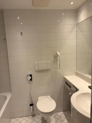 Ein Badezimmer in der Unterkunft Hotel Zum Pfalzgrafen
