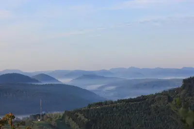 Naturlandschaft in der Nähe der Ferienwohnung