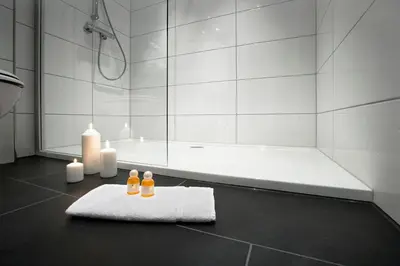 Ein Badezimmer in der Unterkunft Hotel zum Rössel