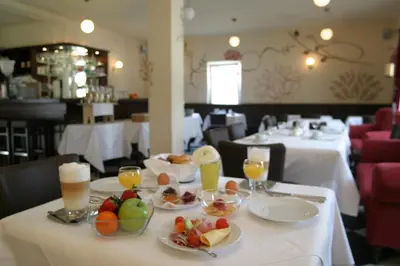 Essen im Hotel oder in der Nähe