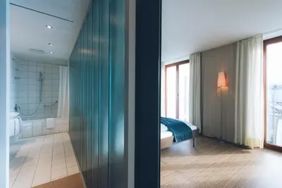 Ein Badezimmer in der Unterkunft Das Wildeck Hotel & Restaurant