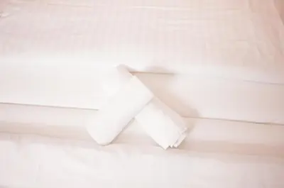 Ein Bett oder Betten in einem Zimmer der Unterkunft Hotel Restaurant Zehntscheune