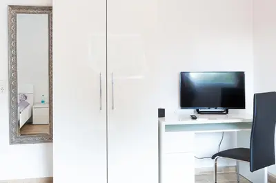 TV/Unterhaltungsangebot in der Unterkunft Holidayapartment Rüsselsheim