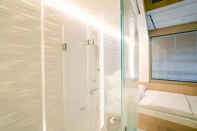 Ein Badezimmer in der Unterkunft MY CLOUD Transit Hotel - Guests with international flight only!