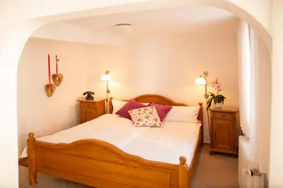 Ein Bett oder Betten in einem Zimmer der Unterkunft Hotel Wappenstube