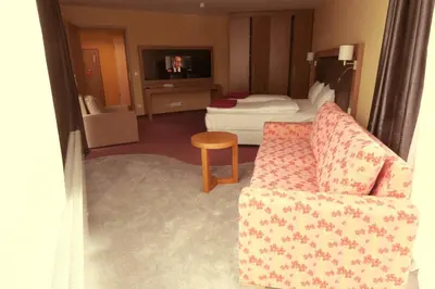 TV/Unterhaltungsangebot in der Unterkunft Nashira Kurpark Hotel