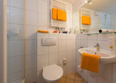 Ein Badezimmer in der Unterkunft Hotel Ebnet