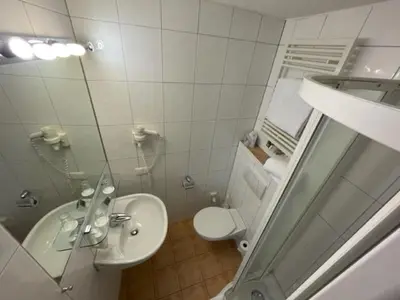 Ein Badezimmer in der Unterkunft Hotel Ebnet