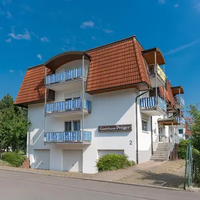 Das Gebäude in dem sich das Hotel befindet