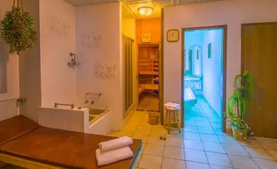 Ein Badezimmer in der Unterkunft Hotel Schloessmann Garni
