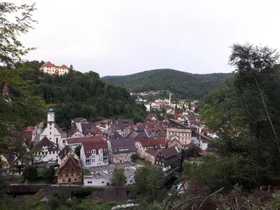 Naturlandschaft in der Nähe der Ferienwohnung
