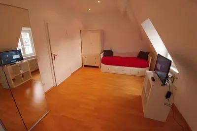 TV/Unterhaltungsangebot in der Unterkunft Wohnen unter dem Schloss