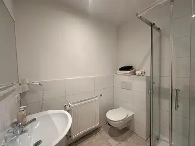Ein Badezimmer in der Unterkunft Looks Inn