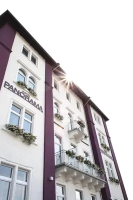 Das Gebäude in dem sich das Hotel befindet