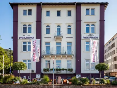 Das Gebäude in dem sich das Hotel befindet