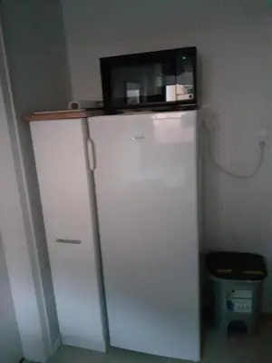 Küche/Küchenzeile in der Unterkunft Ferienwohnung Neckarblick