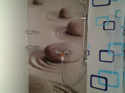 Ein Badezimmer in der Unterkunft Ferienwohnung bei Michels