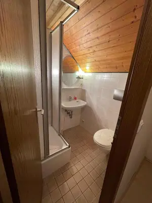 Ein Badezimmer in der Unterkunft Landhotel Sickinger Hof