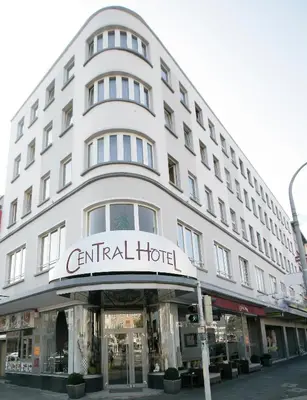 Das Gebäude in dem sich das Hotel befindet