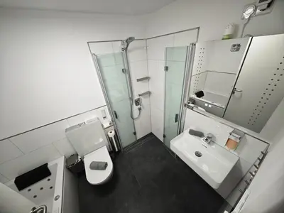 Ein Badezimmer in der Unterkunft N824 Apartments Waldbronn