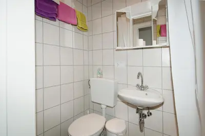 Ein Badezimmer in der Unterkunft Landhotel Alte Mühle