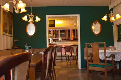 Ein Restaurant oder anderes Speiselokal in der Unterkunft Landhotel Alte Mühle