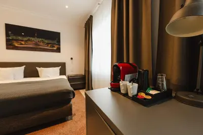 Ein Bett oder Betten in einem Zimmer der Unterkunft Kaiserhof