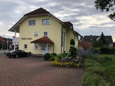 Das Gebäude in dem sich das Hotel befindet